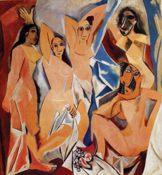 "Les Demoiselles d'Avignon" by Pablo Picasso (1907)