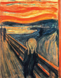 "The Scream" by Edvard Munch (1893)