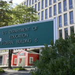 The US Department of Education building