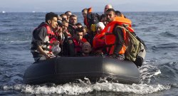 syrian refugees boat